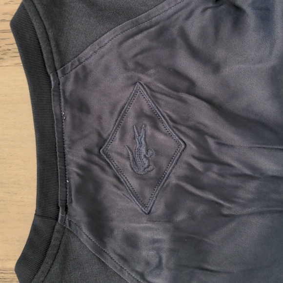 Lacoste Crew neck sweater, cotton, navy blue, size 34, xsmall - Picture 5 of 7